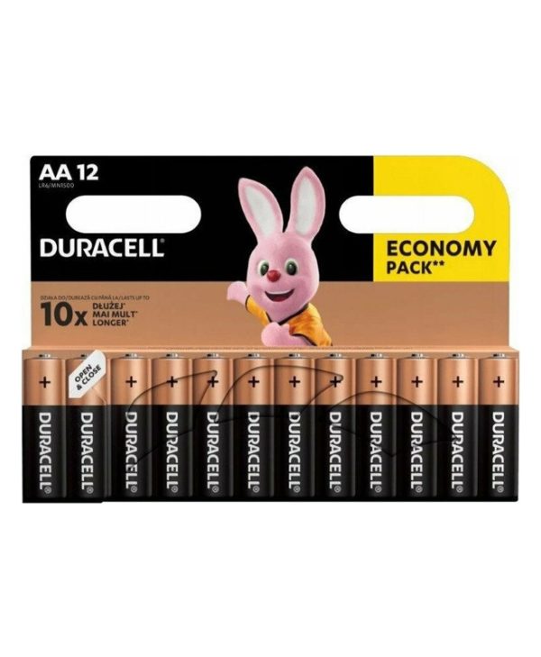 Duracell Αλκαλικές Μπαταρίες AA 1.5V 12pcs DRAALR6