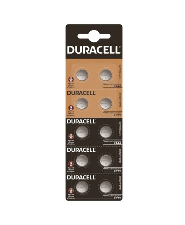 Duracell Αλκαλικές Μπαταρίες HSDC LR44 1.5V 10pcs DRLR44