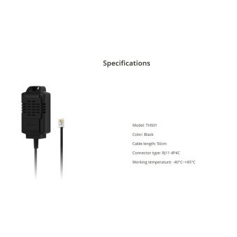 Sonoff Temperature Sensor Black THS01 - Image 3