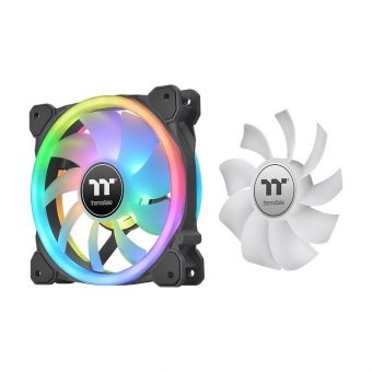 Thermaltake SWAFAN EX12 RGB 12cm Case Fan Black 3-Pack CL-F137-PL12SW-A