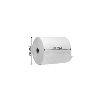 OEM Ρολό Χαρτοταινία Θερμικό 80x80mm 48gr 50 rolls - Image 2