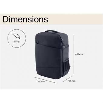 HP Creator 16.1" Backpack Black 6M5S3AA - Image 8