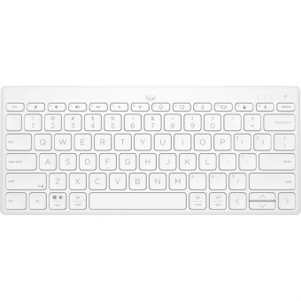 HP 350 Compact Multi-Device Bluetooth Keyboard US Layout White 692T0AA