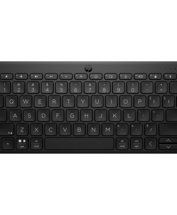HP 350 Compact Multi-Device Bluetooth Keyboard US Layout Black 692S8AA