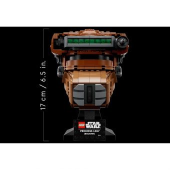 Lego Star Wars: Princess Leia (Boushh) Helmet 75351 - Image 4