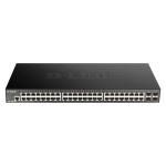 D-Link DGS-1250 Gigabit 48-Port + 4xSFP Rackmount Managed Smart Switch DGS-1250-52X/E