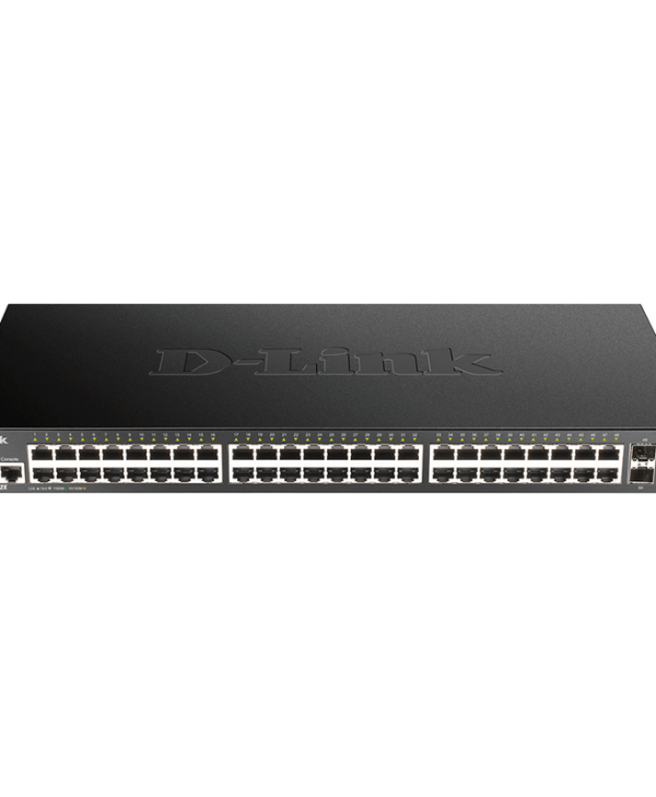 D-Link DGS-1250 Gigabit 48-Port + 4xSFP Rackmount Managed Smart Switch DGS-1250-52X/E
