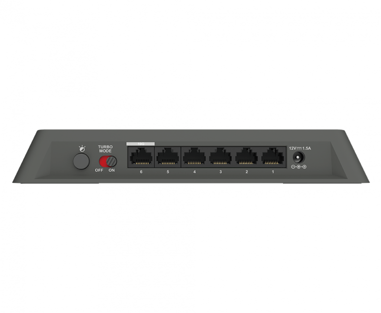D-Link Turbocharged 6-Port Gaming RGB Unmanaged Desktop Switch Black DMS-106XT - Image 3