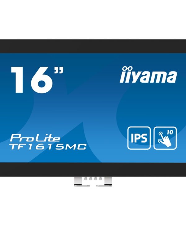 IIyama ProLite TF1615MC-B1 15.6" FHD IPS Touch Monitor Black