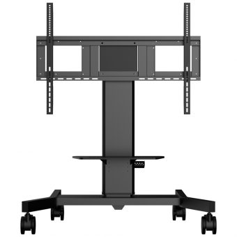 Iiyama Single Column Elecrtic Floor Lift on Wheels Monitor Stand MD CAR1021-B1