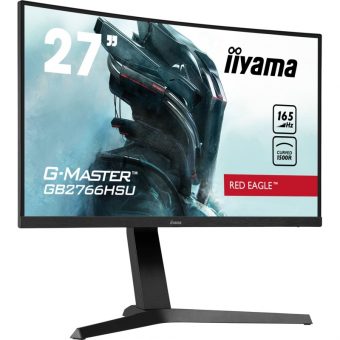 IIyama G-Master GB2766HSU-B1 Red Eagle 27" FHD VA Curved Gaming Monitor Black - Image 2
