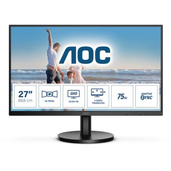 AOC Q27B3MA 27" QHD VA Monitor Black