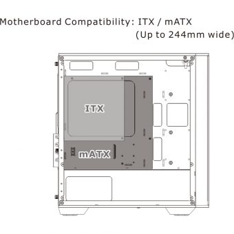 Thermaltake Divider 170 TG ARGB Midi Tower Tempered Glass Black CA-1S4-00S1WN-00 - Image 9