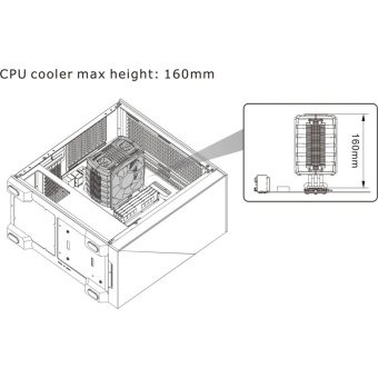 Thermaltake Divider 170 TG ARGB Midi Tower Tempered Glass Black CA-1S4-00S1WN-00 - Image 10