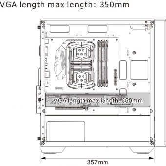 Thermaltake Divider 170 TG ARGB Midi Tower Tempered Glass Black CA-1S4-00S1WN-00 - Image 11