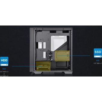 Thermaltake Divider 170 TG ARGB Midi Tower Tempered Glass Black CA-1S4-00S1WN-00 - Image 15