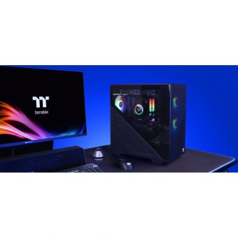 Thermaltake Divider 170 TG ARGB Midi Tower Tempered Glass Black CA-1S4-00S1WN-00 - Image 17