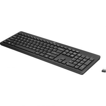 HP 230 Wireless Keyboard US Black 3L1E7AA - Image 2