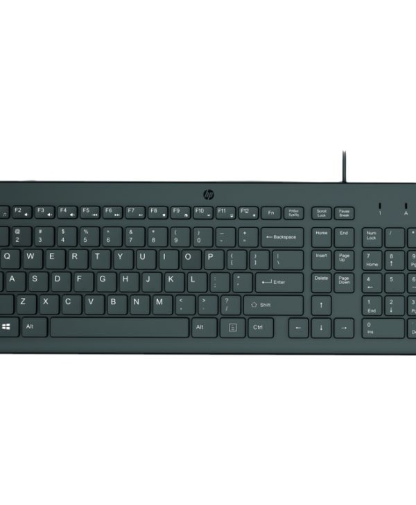HP 150 Wired Keyboard US Layout Black 664R5AA