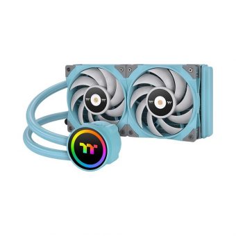 Thermaltake ToughLiquid 240 ARGB Liquid Cooler Turquoise CL-W319-PL12TQ-A