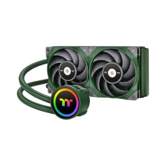 Thermaltake ToughLiquid 240 ARGB Liquid Cooler Green CL-W319-PL12RG-A