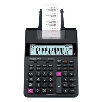 Casio HR-150RCE 12-Digit Roller Printer Calculator Black - Image 2