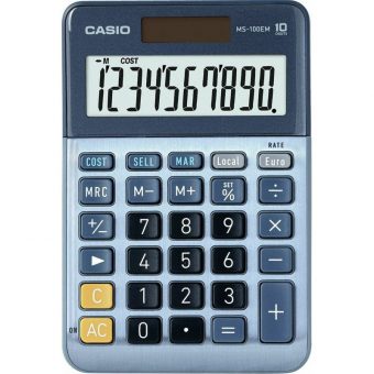 CASIO 10-digit calculator MS-100EM