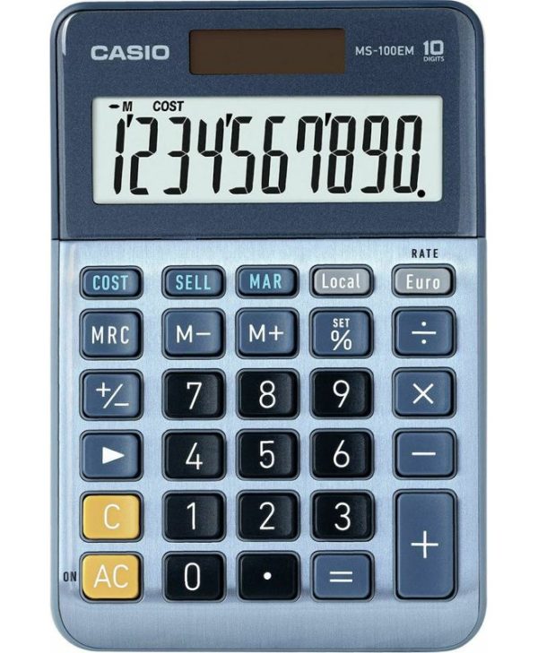 CASIO 10-digit calculator MS-100EM