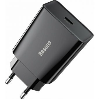 Baseus CCFS-SN01 Mobile Charger Usb-C 20W PD Black