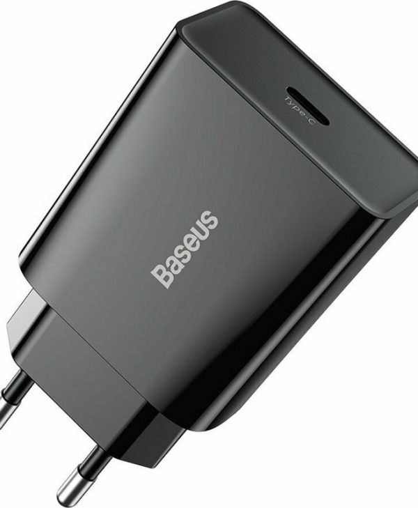Baseus CCFS-SN01 Mobile Charger Usb-C 20W PD Black