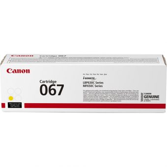 Canon 067 Toner Yellow 1.25k Pgs 5099C002
