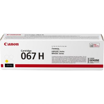Canon 067H High Capacity Toner Yellow 2.35K Pgs 5103C002
