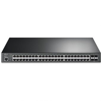 TP-Link JetStream 10GBit PoE+ 48-Port+ 4xSFP+ Rackmount Managed Switch TL-SG3452XP V2