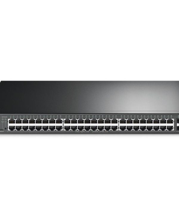 TP-Link JetStream 10GBit PoE+ 48-Port+ 4xSFP+ Rackmount Managed Switch TL-SG3452XP V2