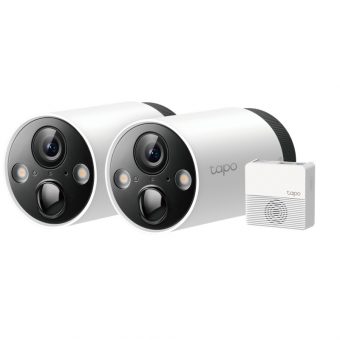 TP-Link Home Security Smart Wi-Fi Camera Kit (2xCam&1xHub) Tapo C420S2