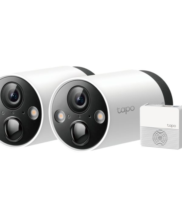 TP-Link Home Security Smart Wi-Fi Camera Kit (2xCam&1xHub) Tapo C420S2