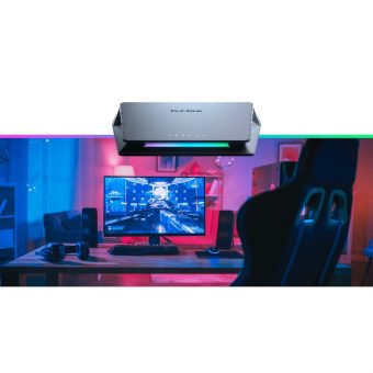 D-Link Turbocharged 6-Port Gaming RGB Unmanaged Desktop Switch Black DMS-106XT - Image 5