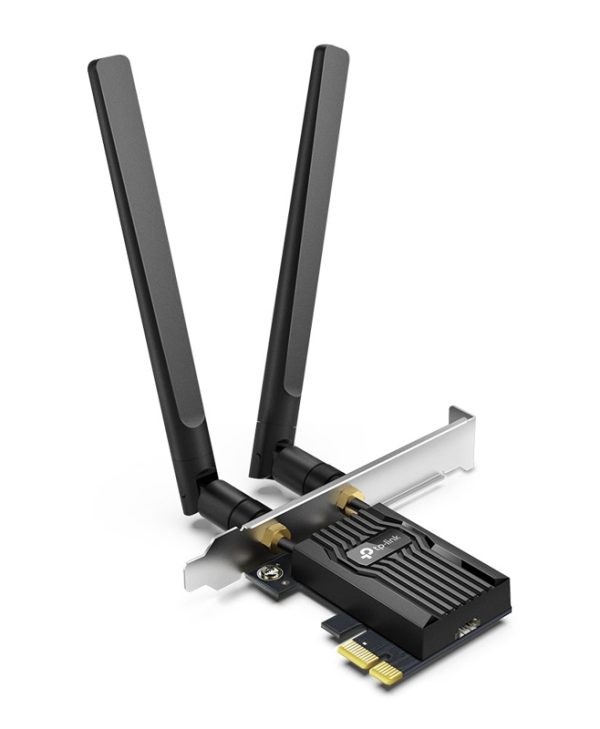 TP-Link AX3000 Wi-Fi 6 Wireless Network & Bluetooth 5.2 PCIe Card Archer TX55E V1