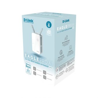 D-Link AX1500 Wi-Fi 6 Eagle Pro Mesh Extender E15 - Image 4