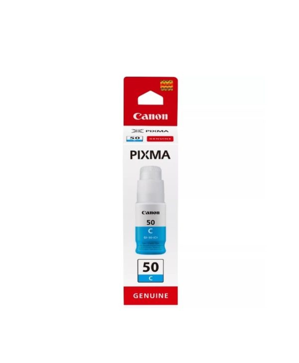 Canon GI-50C Ink Cyan 7.7K Pgs 3403C001