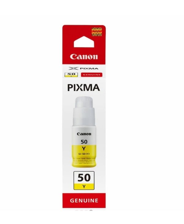 Canon GI-50Y Ink Yellow 7.7K Pgs 3405C001