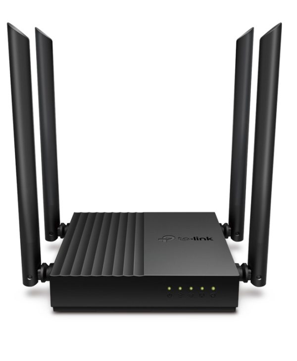 TP-Link AC1200 Wi-Fi 5 Wireless Router Black Archer C64