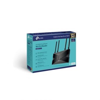 TP-Link AX1800 Wi-Fi 6 OneMesh Wireless Gigabit Router Black Archer AX23 V1 - Image 5