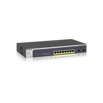 Netgear ProSafe GS510TPP Gigabit 8-Port + 2xSFP Rackmount Managed Smart Switch PoE GS510TPP-100EUS - Image 2