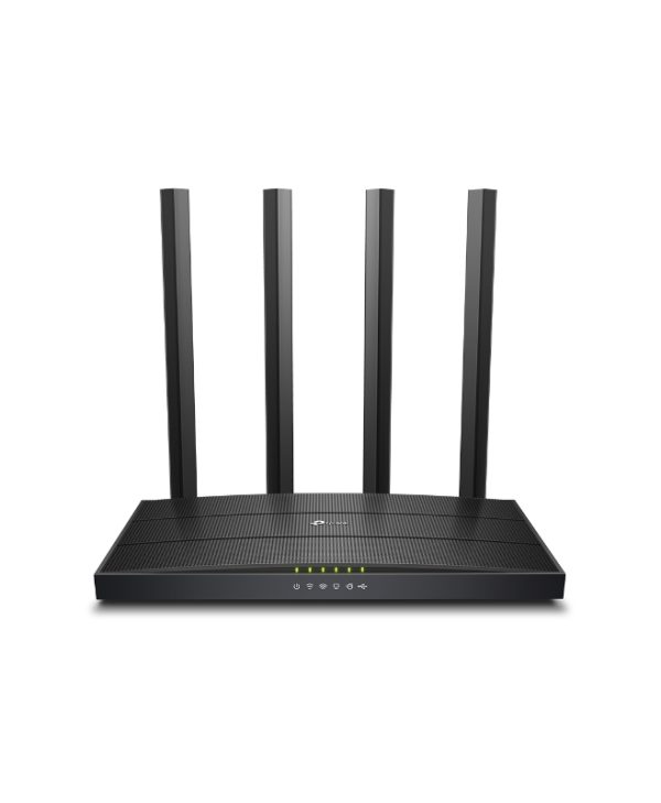 TP-Link AC1200 Wi-Fi 5 OneMesh Wireless Gigabit Router Black Archer C6U V1