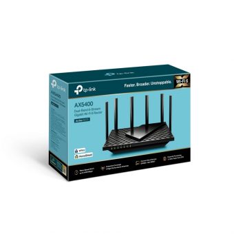 TP-Link AX5400 Wi-Fi 6 OneMesh Wireless Gigabit Router Black Archer AX72 V1 - Image 4