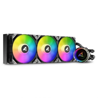 Sharkoon S90 360 ΑRGB CPU Liquid Cooler Black 4044951038015