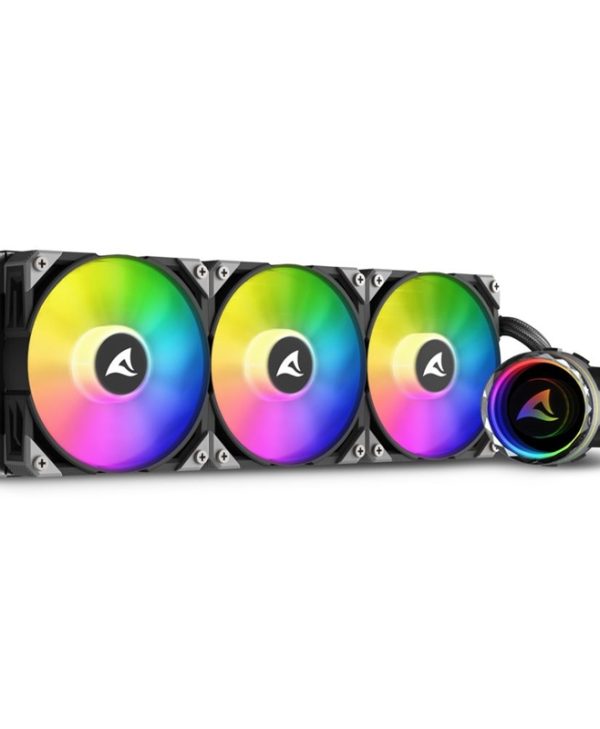Sharkoon S90 360 ΑRGB CPU Liquid Cooler Black 4044951038015