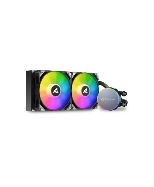 Sharkoon S70 240 ΑRGB CPU Liquid Cooler Black 4044951037995