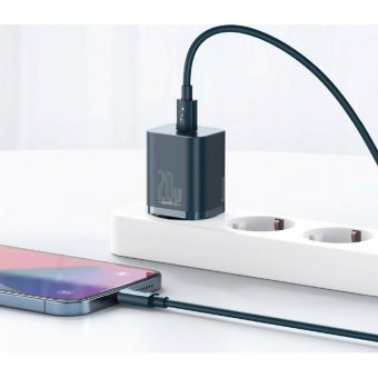 Baseus Super Si Charger 20W USB-C Blue CCSUP-B03 - Image 5